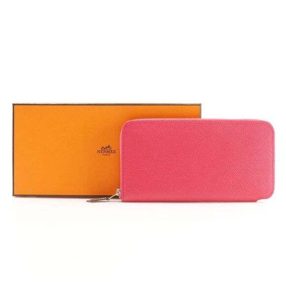 Hermès Silk'in Pink Leather Wallet  (Pre-Owned) - Picture 10 of 10
